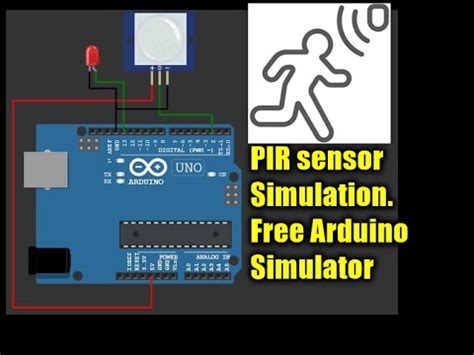 Wokwi Arduino PIR Sensor Simulation Easy To Learn Arduino Programming