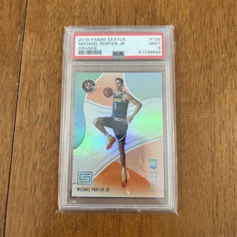 Panini Status Rookies Orange Michael Porter Jr Rc