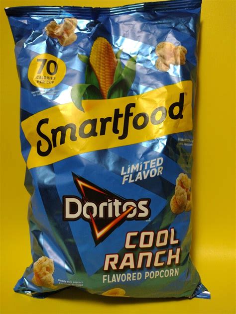 Smartfood Popcorn Doritos Cool Ranch Oz Bag Limited Edition