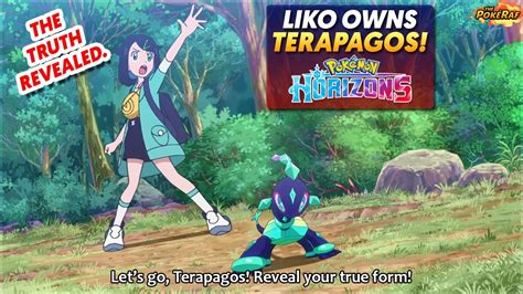 Likos Legendary Pokémon Terapagos Confirmed Pokémon Horizons Youtube