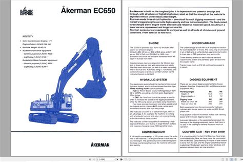 Volvo EC650 Excavator Service Repair Manual PDF