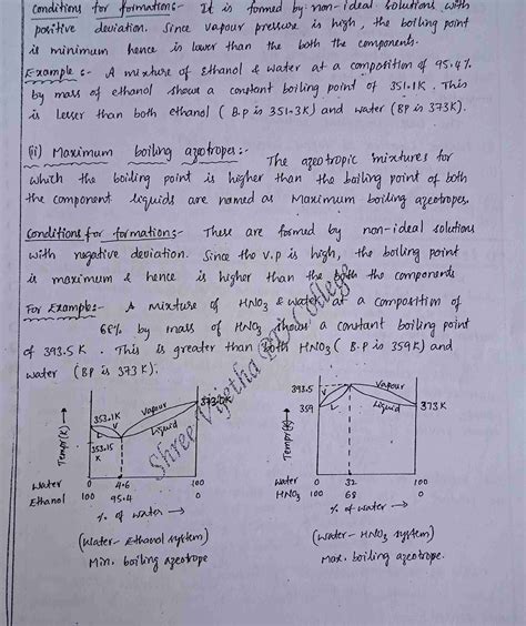 Solution Azeotropes And Colligative Properties Studypool