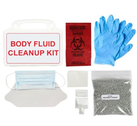 Biohazard Body Fluid Cleanup Kit Canada Safety