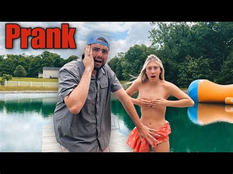Bikini Fall Off Prank