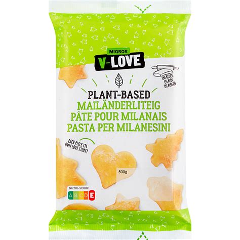 V Love Plant Based Milanese Dough As A Block Migros