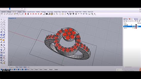 Rhino 5 Tutorial Ring Cad Rhinoceros 3d Rhino 5 Software Easy To Make A Dimonad Ring