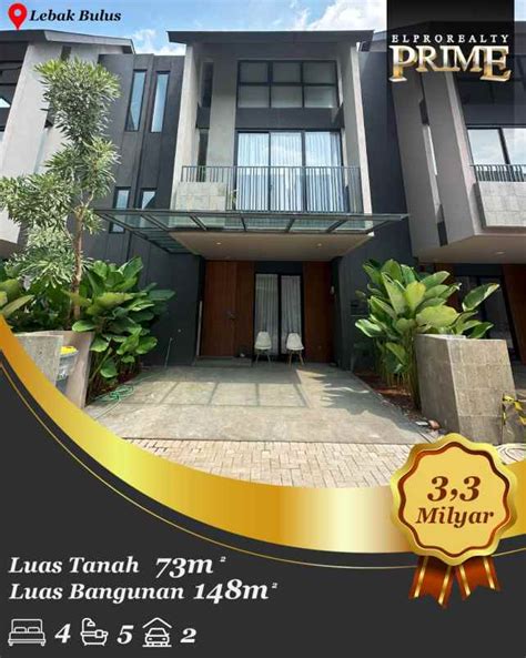 Rumah Hook Siap Huni Lebak Bulus Modern Living