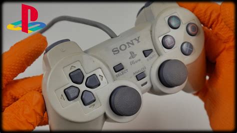 Sony Playstation 1 Dualshock Controller Restoration Retrobright Overhaul Youtube