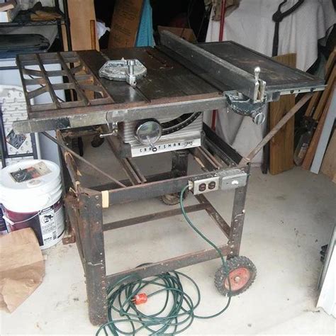 Old Craftsman Table Saw Upgrade By Arkahoot LumberJocks