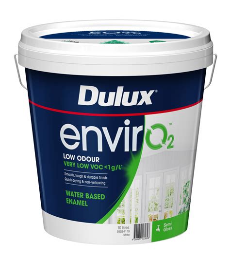Dulux Enviro2 — Water Based Enamel Semi Gloss By Dulux Eboss