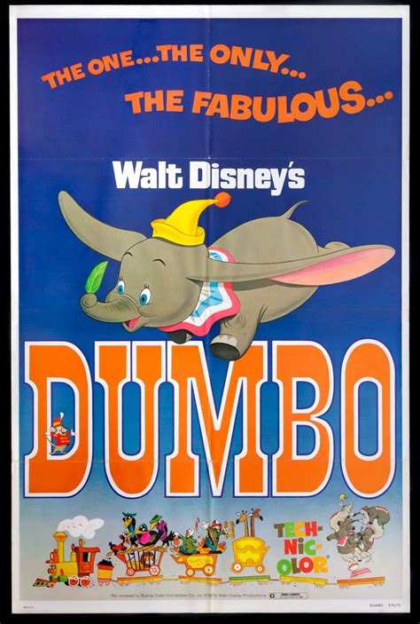 Dumbo 1941 Default Title Vintage Disney Posters Disney Dumbo