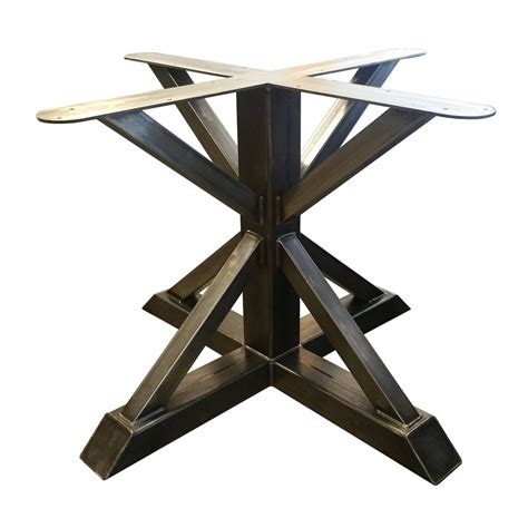 Metal Pedestal Trestle Table Legs Round Table Single Leg