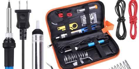 This complete soldering iron kit is just $14 Prime shipped (Reg. $19 ...