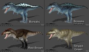 [The Isle] Allosaurus Skin Pack #1 by Phelcer on DeviantArt