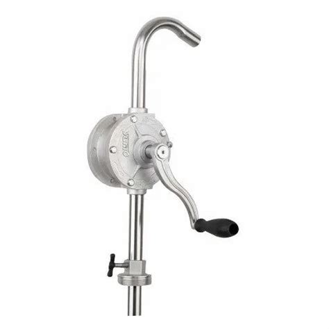 Ss Hand Operated Barrel Pump 316304 Output Pipe Diameter Standerd At Rs 7500 In Ahmedabad