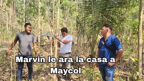 MARVIN le dice a MAYCOL que el le ara la casa por que el es albañil