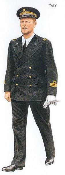 Military Uniforms of World War II: WW2 Italian Navy - Regia Navale ...