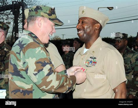 African American Chief Award Ceremony Bronze Star Medal