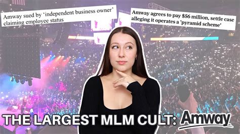 Amway The Largest Mlm Cult In The World Pyramidscheme Youtube