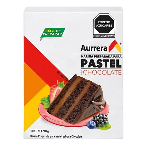 Harina Preparada Para Pastel Aurrera Sabor Chocolate 500 G Walmart