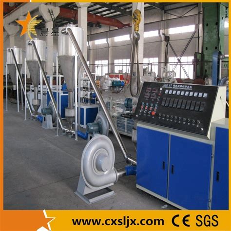 Recycle PVC Double Screw Hot Cutting Pelleting Machine Recycle Plastic Granules Making Machine