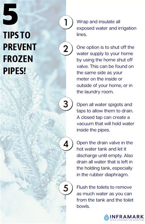 5 Tips To Prevent Frozen Pipes Harris County Municipal Utility District 433