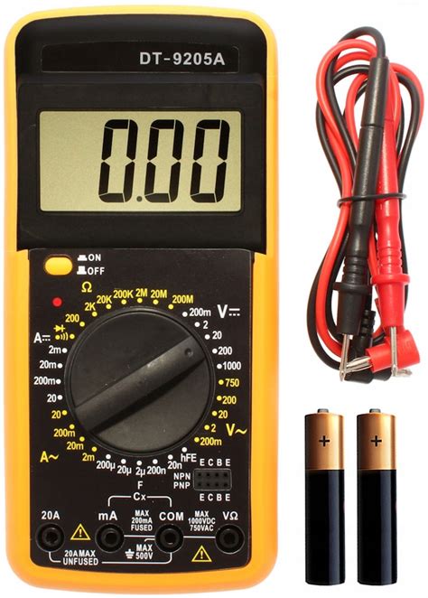 Miernik Cyfrowy Dt A Multimetr Gumowa Obudowa Sklep Opinie Cena
