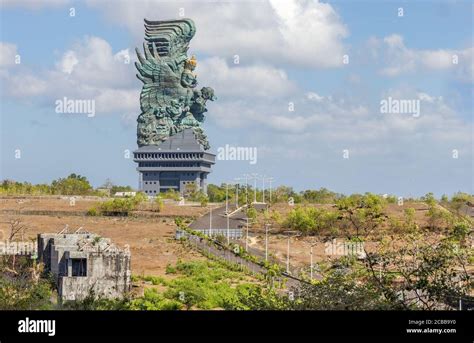 Giant statue of GWK (Garuda Wisnu Kencana), Bali, Indonesia Stock Photo ...