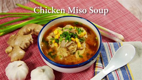 Chicken Miso Soup PCC Nourishing Recipe YouTube