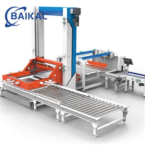 Automatic High Speed Low Level Robot Servo Palletizer For Carton Bags