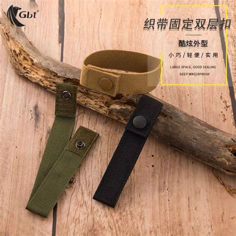 Molle Attach Belt Nylon Webbing Backpack Strap Quickdraw Clasp Outdoor