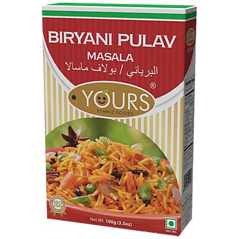 Buy Yours Biriyani Pulav Masala Powder Online At Best Price Of Rs