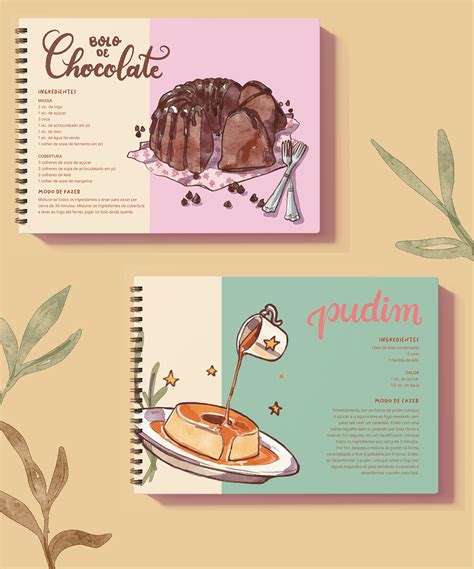 Confeitaria Afetiva Livro De Receitas On Behance