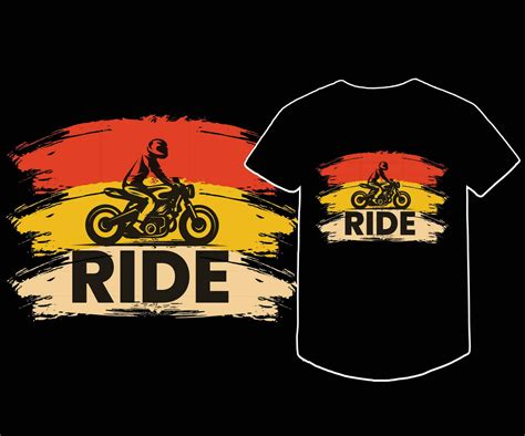 Bike Ride Tshirt Design 29310873 Vector Art At Vecteezy