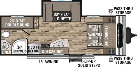 Sonic Floorplans Venture Rv