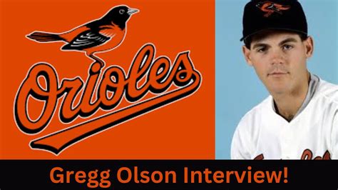 Gregg Olson Interview Orioles Baseball Baltimoreorioles Youtube