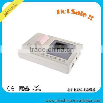 CE And FDA Approved 12 Lead ECG EKG Machine With Interpretation JT