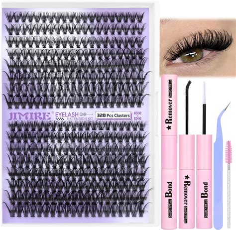 Diy Lash Extension Kit 320pcs D Curl Lash Clusters Kit With