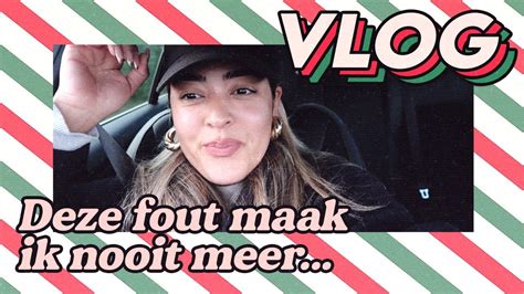 Deze Fout Maak Ik Nooit Meer Jamie Li Vlogmas Youtube