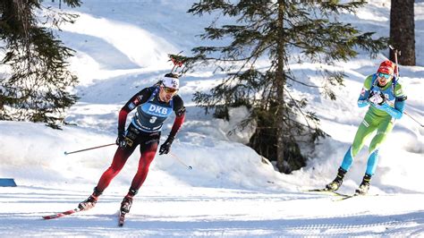 Mondiaux De Biathlon Fillon Maillet En Bronze Sur La Mass Start