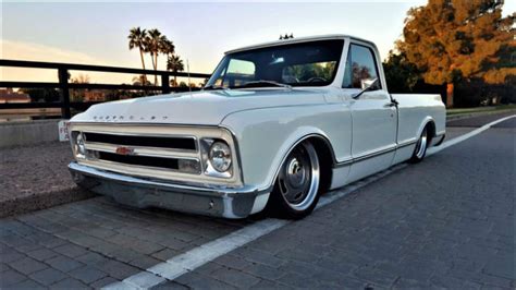 1967 Bagged Short Bed C10 Small Window Pickup For Sale Photos Technical Specifications