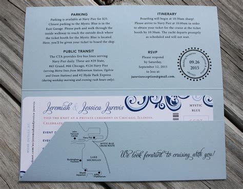 Cruise Wedding Invitations