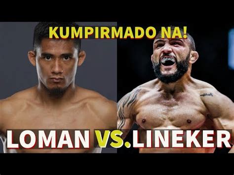 Stephen Loman At John Lineker Matutuloy Na Ang Laban Folayang Vs