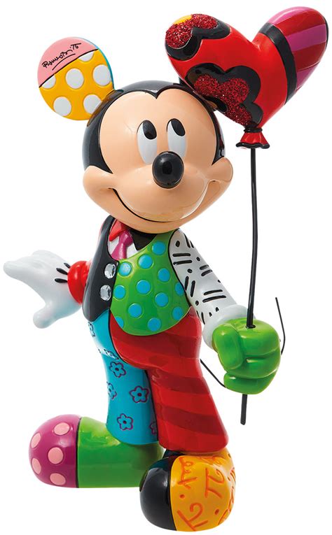 Skulptur Mickey In Love Kunstguss Von Romero Britto Kaufen Ars Mundi