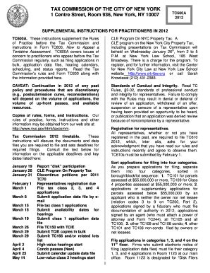 Fillable Online Home2 Nyc Nyc Gov Tc 600 Form Fax Email Print PdfFiller