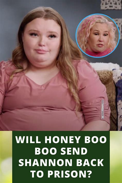 Mama June Will Honey Boo Boo Send Shannon Back To Prison Mama June Honey Boo Boo Shannon