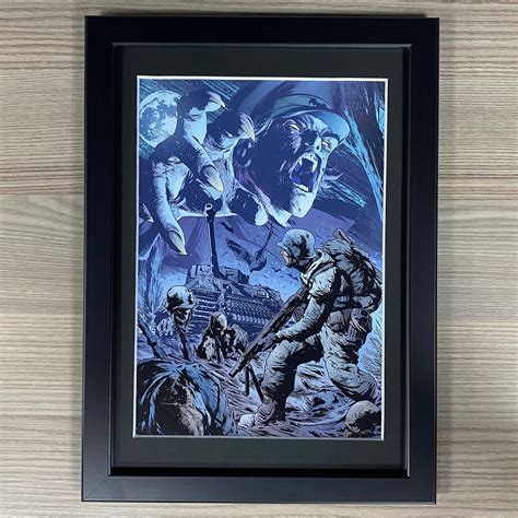 2000 Ad Framed Art Fiends Of The Eastern Front Pulp Sci Fi Horror