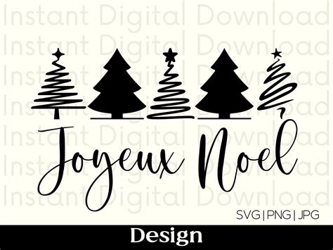 Joyeux Noel Joyeux Noel SVG Joyeux Noel Shirt Christmas SVG Christmas ...