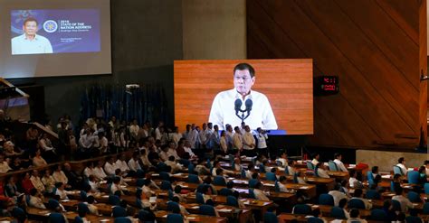 Duterte Addresses Philippine Congress The New York Times