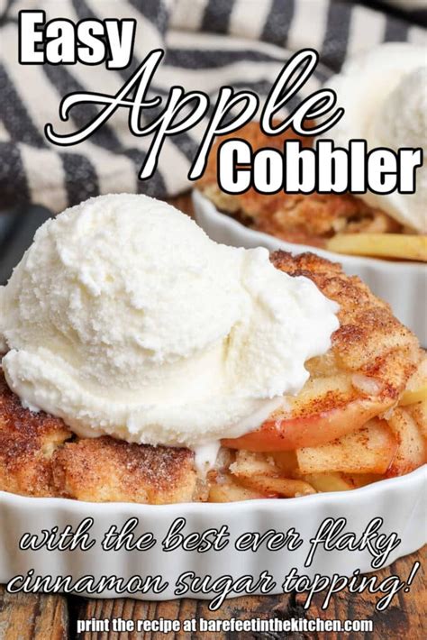 Cinnamon Apple Cobbler Barefeet In The Kitchen